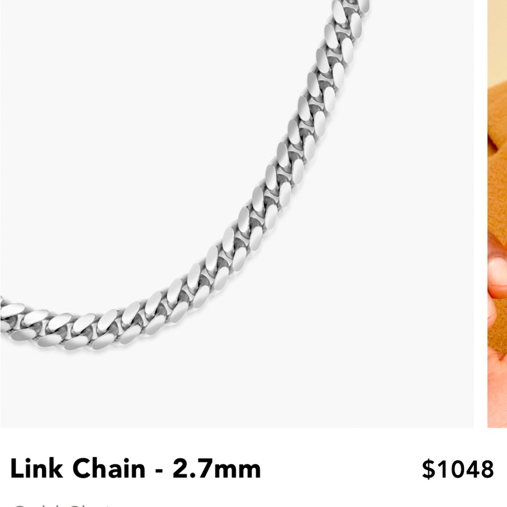 JAXXON Solid 14k white gold